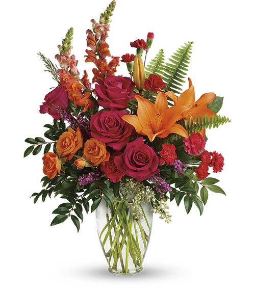 Punch Of Color Bouquet